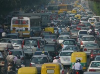 Traffic? What traffic? Just a normal day in Mumbai